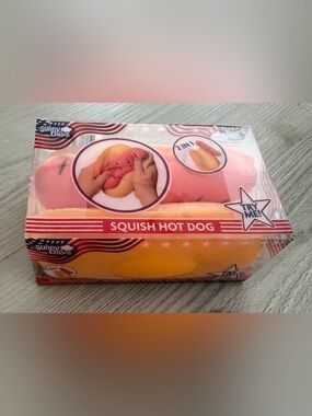 Squish Hot Dog Toy